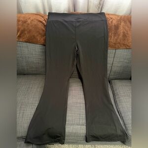 Disney Black Flared Yoga Pants